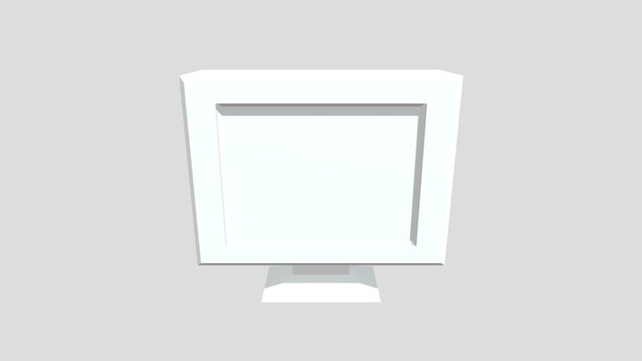 CRT_computer 3D Model
