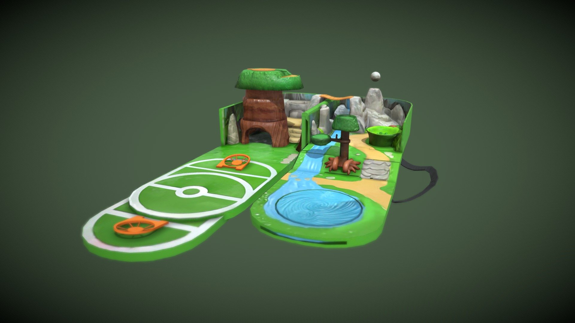 Playset Mundo Pokemon - 3D model by Alejandro Mecha (@alejandromecha ...