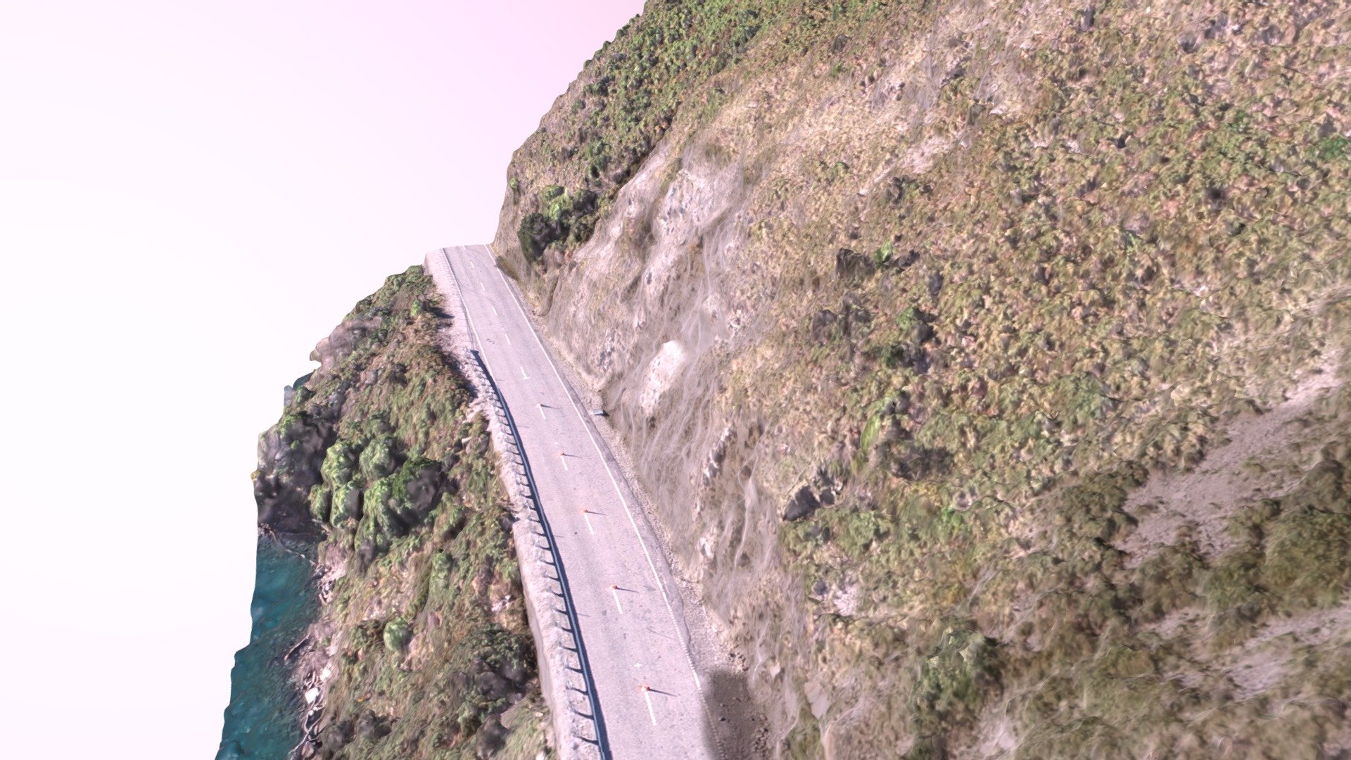 Windy Pt Simplified 3d Mesh