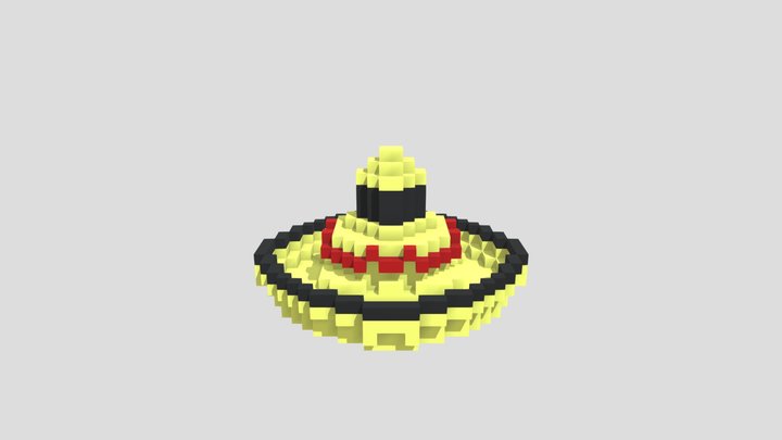 Sombrero 3D Model