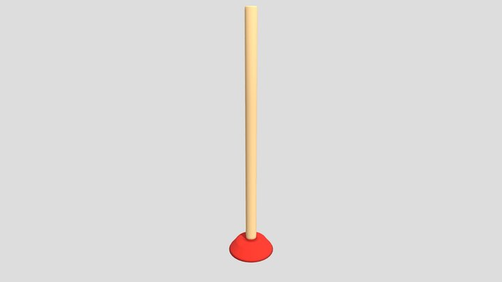 Simple Plunger 3D Model
