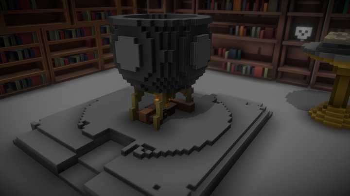 Cauldron Room 3D Model