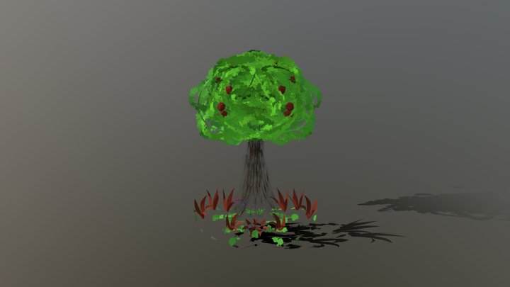 Fruit Tree 3D Model