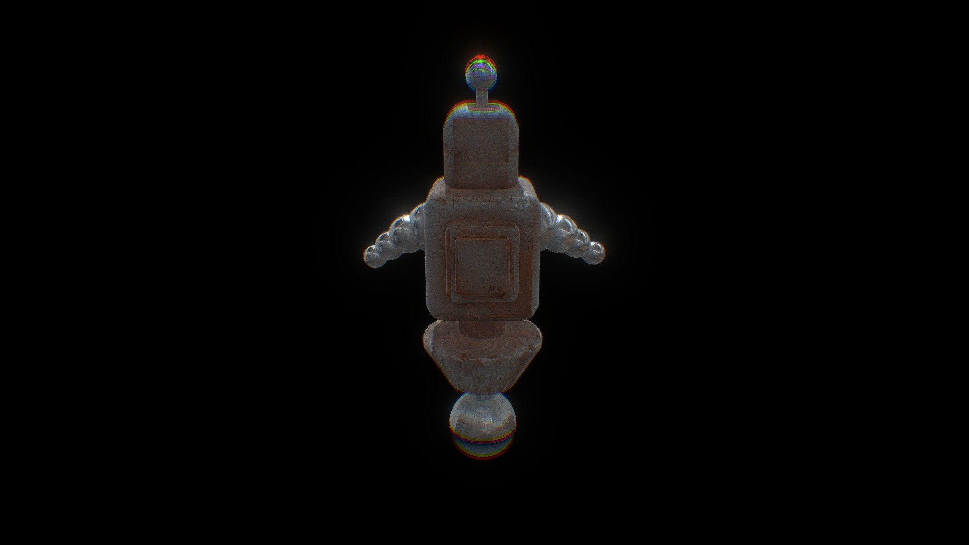 Rusty Robot - 3D model by mshopova [765e1cc] - Sketchfab