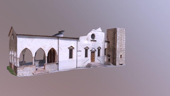 santa augusta church 3D Model