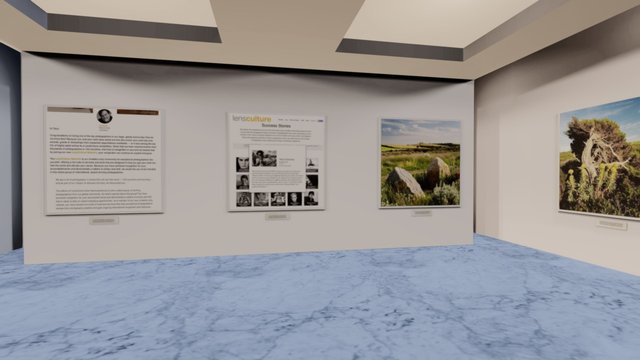 Instamuseum for @tonycorocher 3D Model