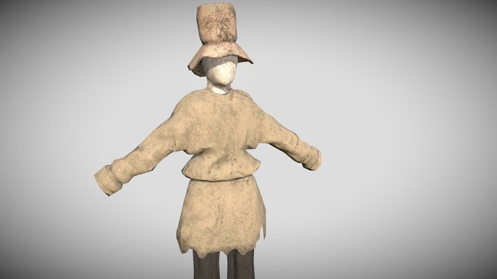 Scarecrow for farm – Modello 3D gratuito STL