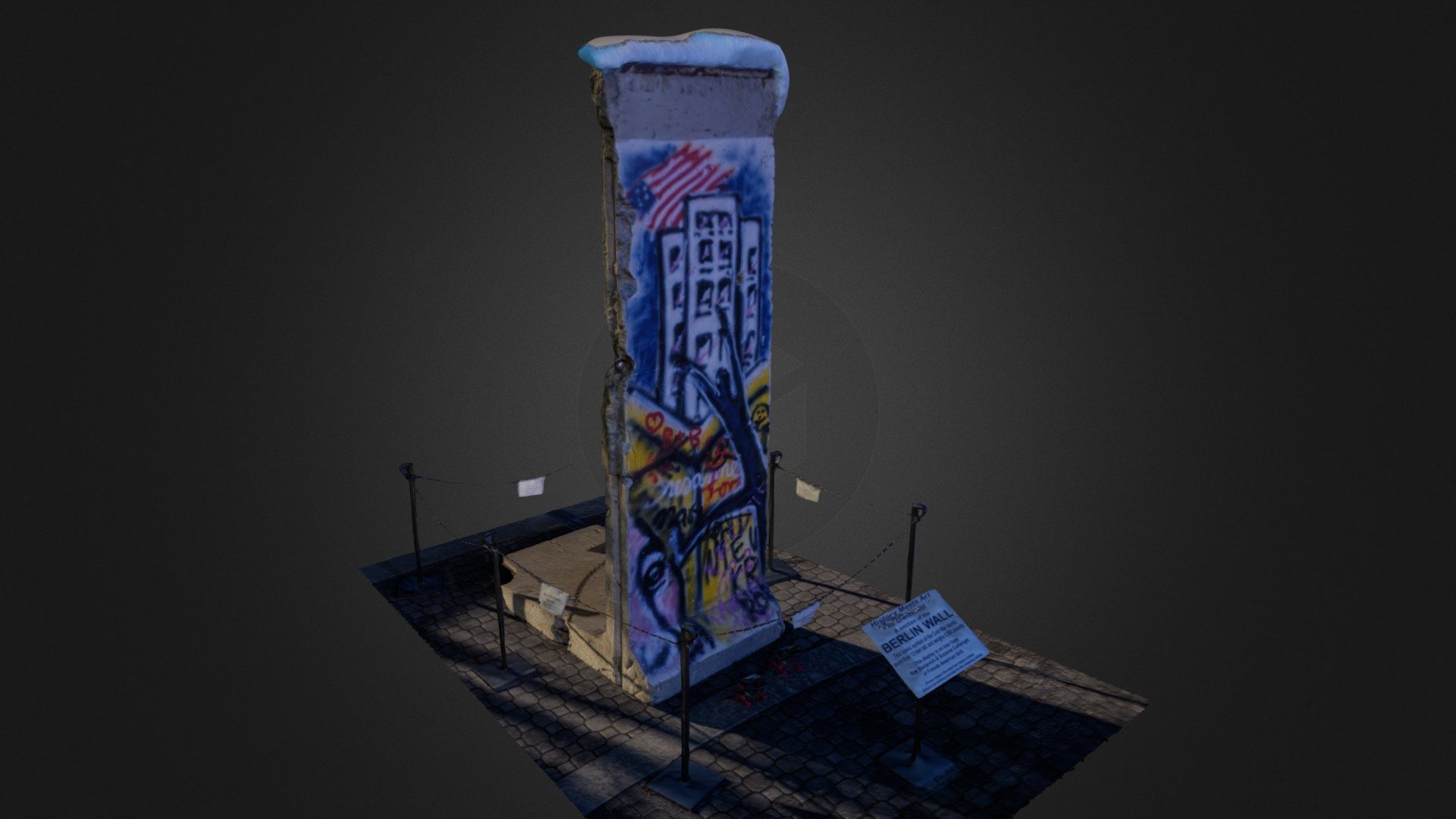 Piece of the Berlin Wall - Gwinnett GA