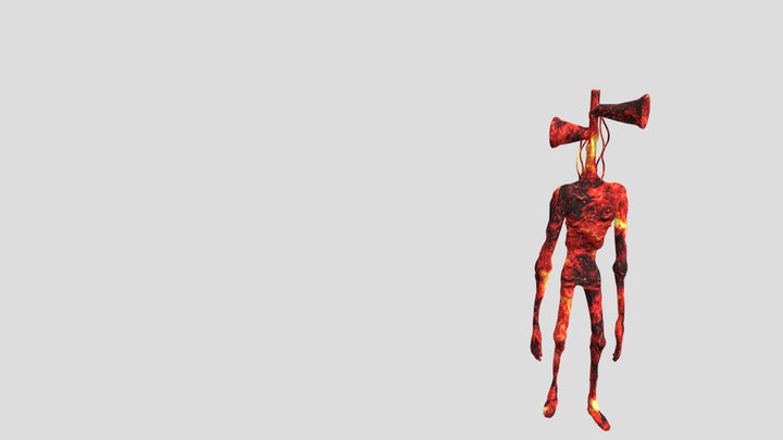 Gangnam_style_lava_siren_head 3D Model