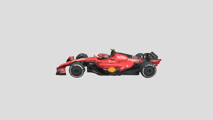 Ferrari Formula 1 Car 3D Model