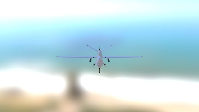 M-Q9 Predator 3D Model