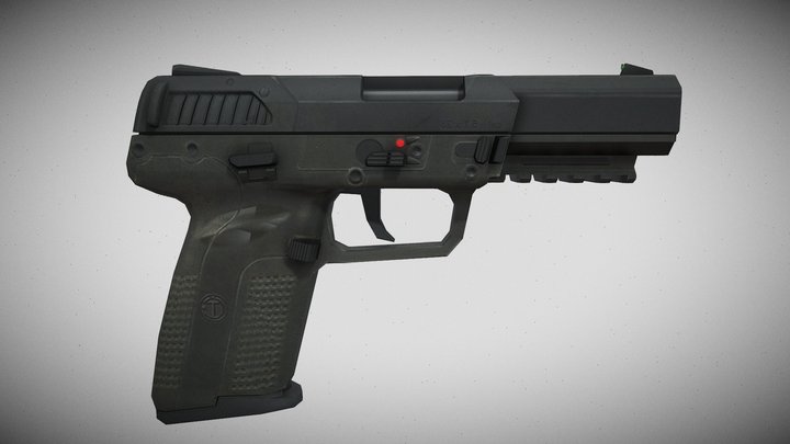 Five_seven 3D Model