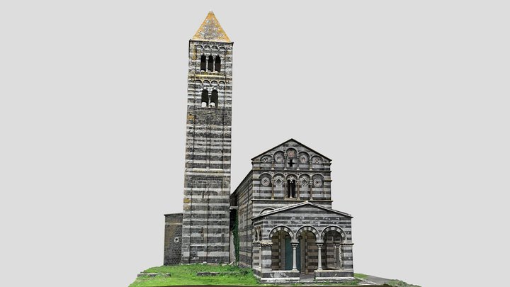 Basilica della santissima Trinità di Saccargia 3D Model