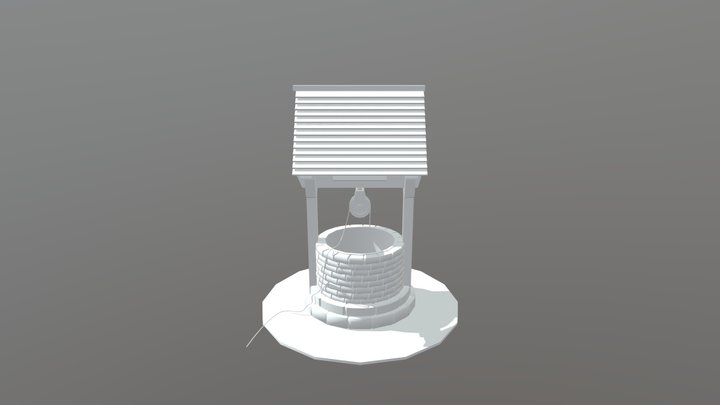 studnia 3D Model