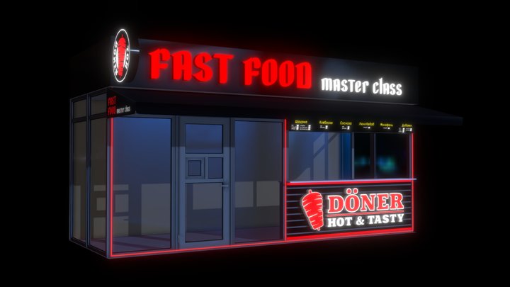 Вывеска 3D Model