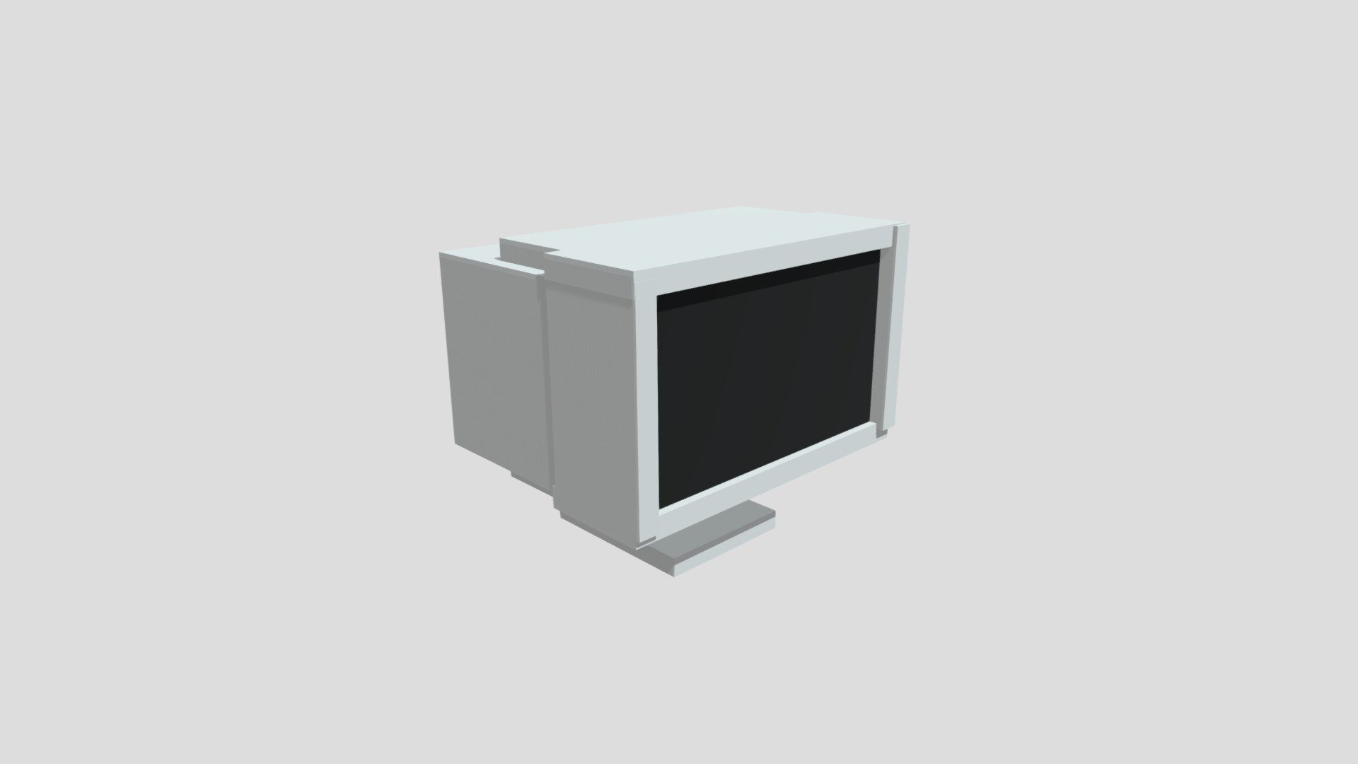 Old Cubic Monitor - 3D model by Xaviverty! (@xaviverty) [7663ed9 ...