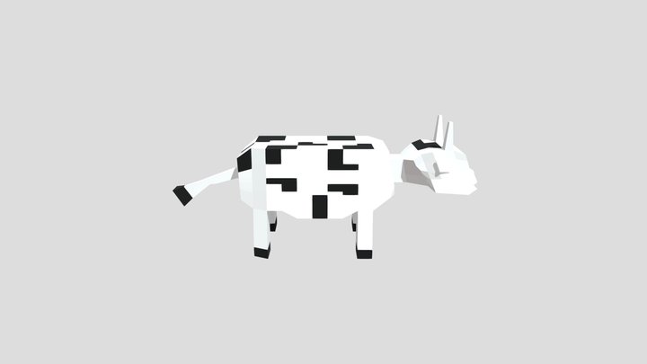 Cow 3D Model