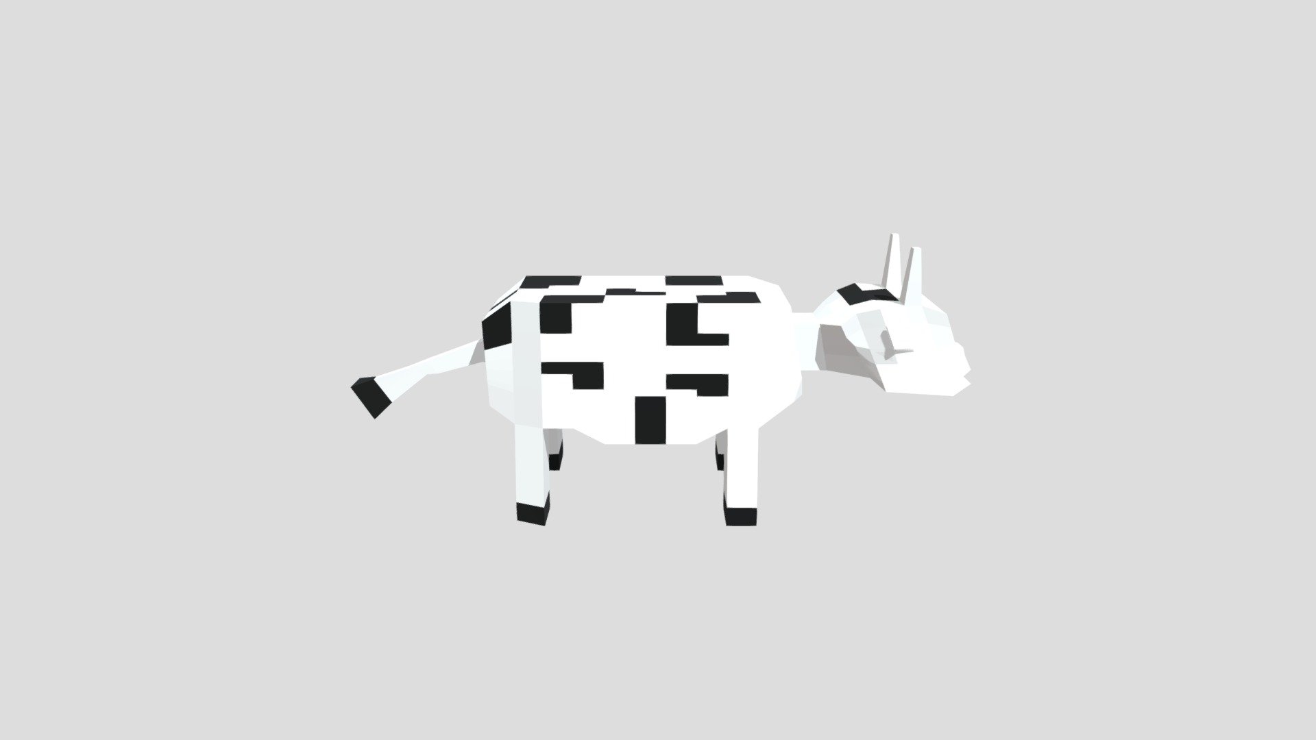 Cow — Sketchfab embed 3D viewer