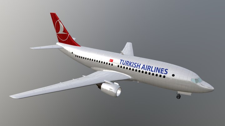 Turkish Airlines 3D Model