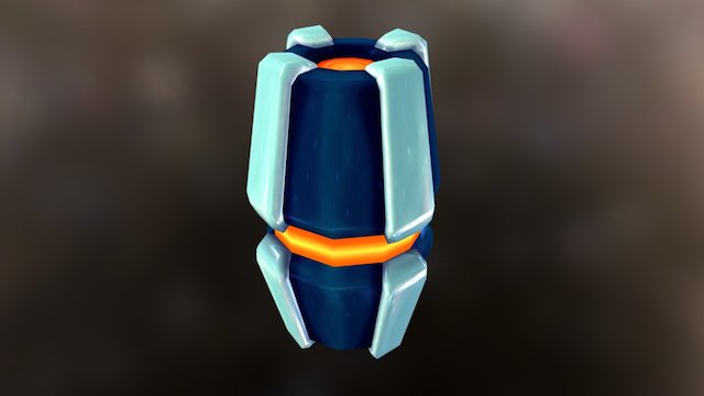 Capsule 3D Model