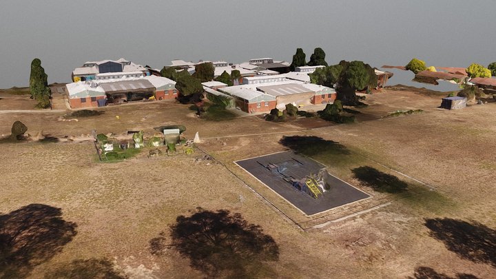 Isabella Plains Learning Centre 3D Mesh 3D Model