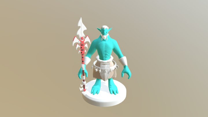modelado personaje 3D Model