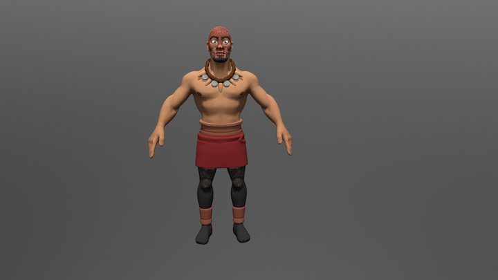 Warrior 3D Model