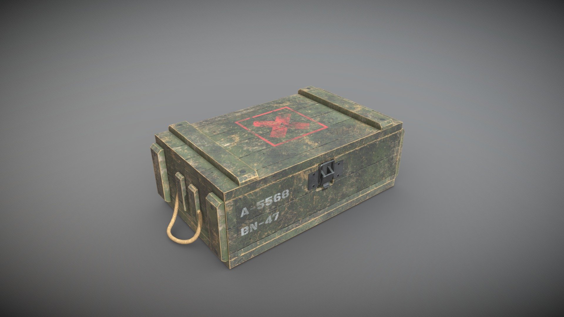 AMMO MILETARY CRATE - 3D model by kapilmangate9096 [7669bc3] - Sketchfab