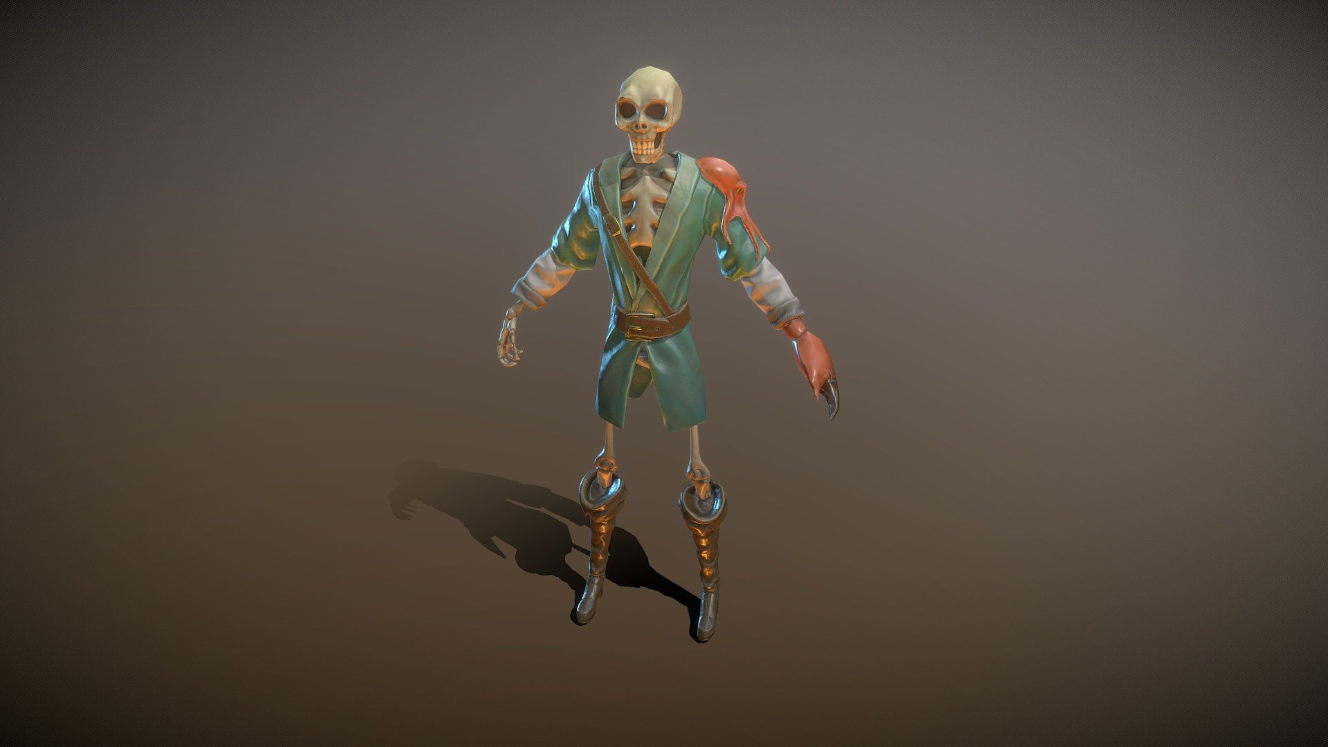 Skeleton neutral - 3D model by noemortiaux [7669eb0] - Sketchfab