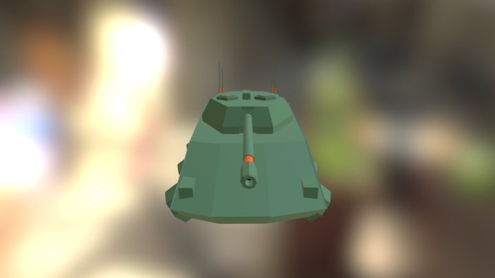 Spatial Tank 3D Model