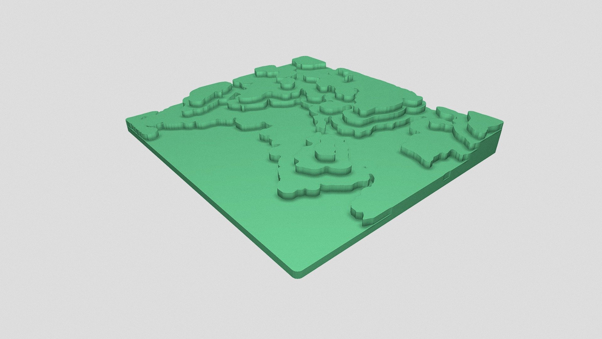 Santa Cruz do Sul - Modelo para maquete