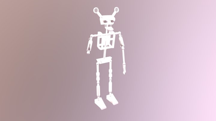 Abandoned Freddy Endoskeleton 3D Model
