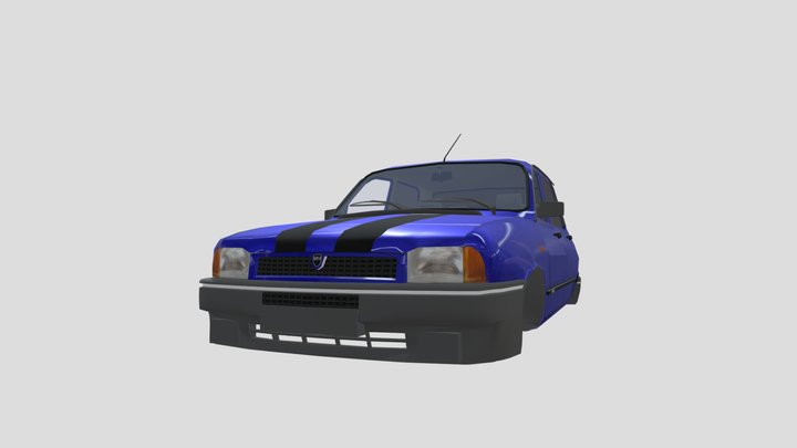 Dacia 1310 Tuning 3D Model