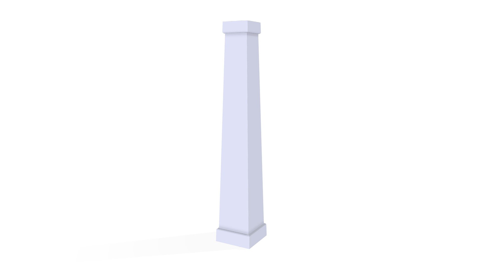 PVC COLUMN WRAPS - TAPERED - SMOOTH — Sketchfab embed 3D viewer