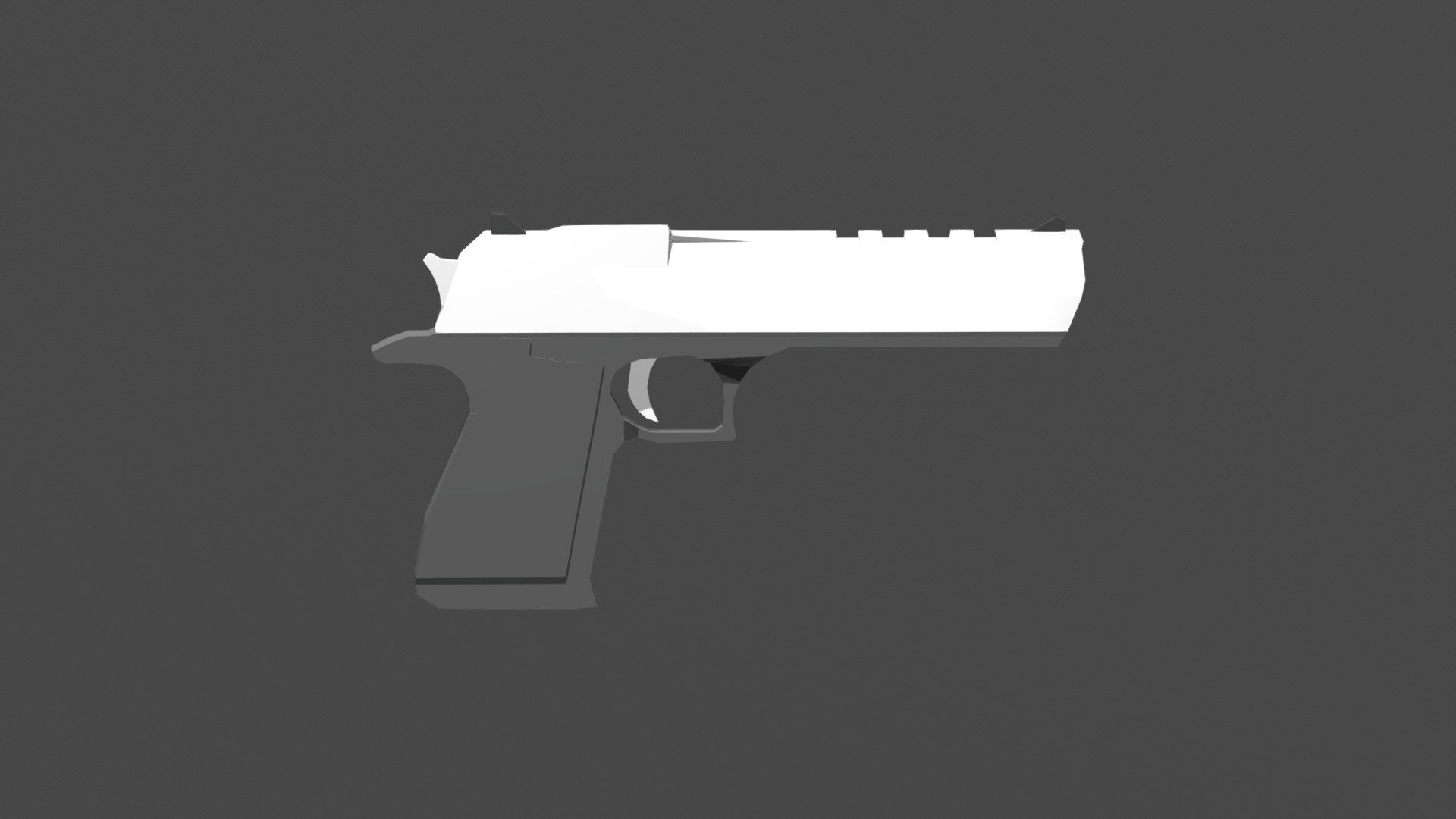 Low Poly Desert Eagle