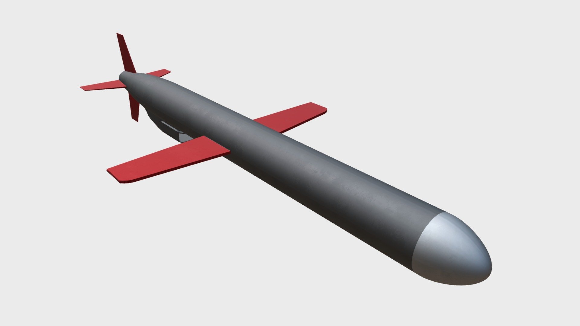 Fine Molds FP29 RGM-109 Tomahawk Cruise Missile 2style /72 Plastic Model Kit 