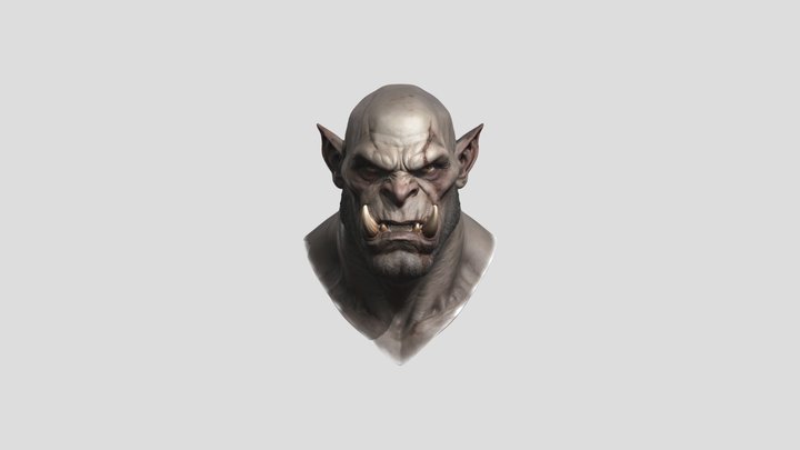 Wrathbound Orc 3D Model