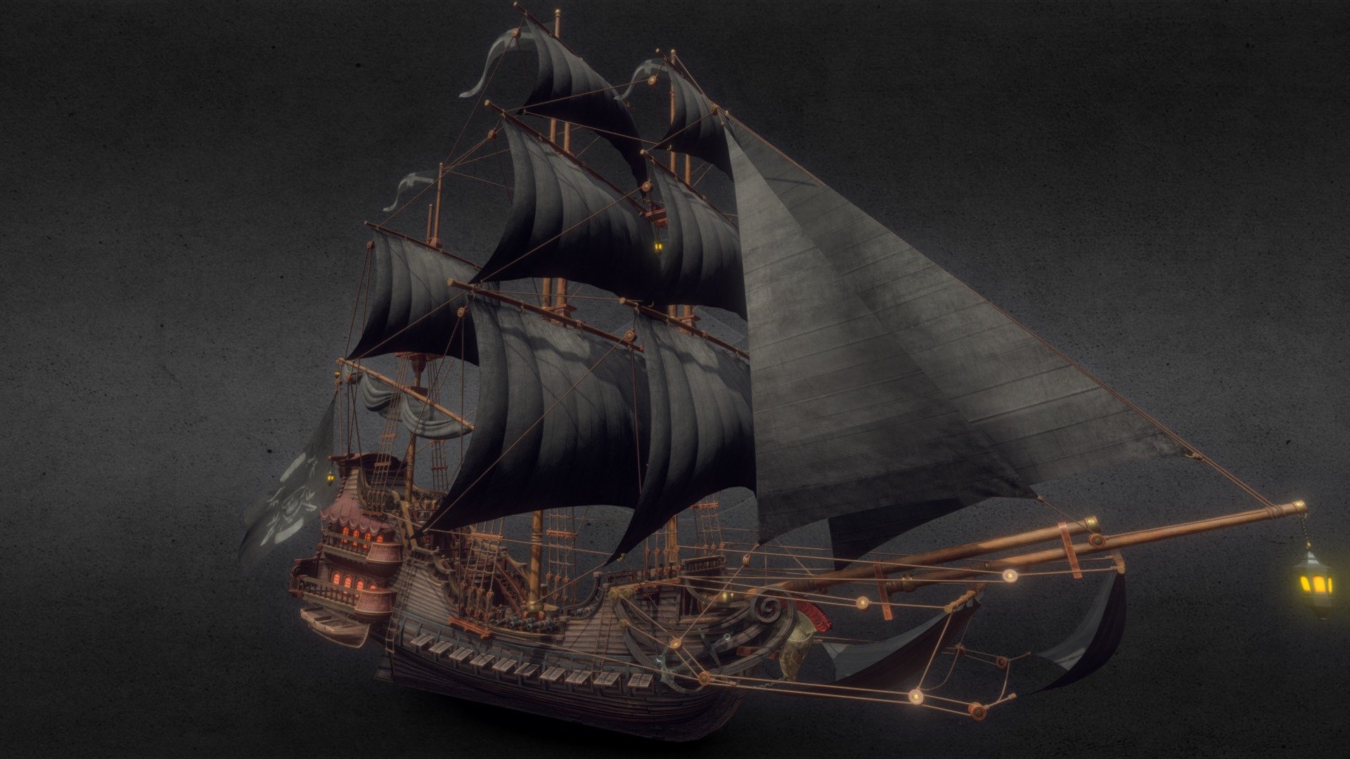 Spartan Galleon. - 3D model by 3DBazaar (@muratosan) [766b5d2] - Sketchfab