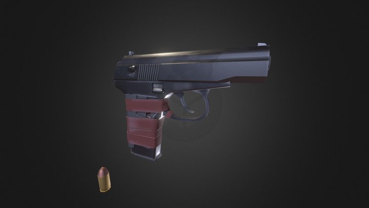 Wasteland Makarov PM 3D Model