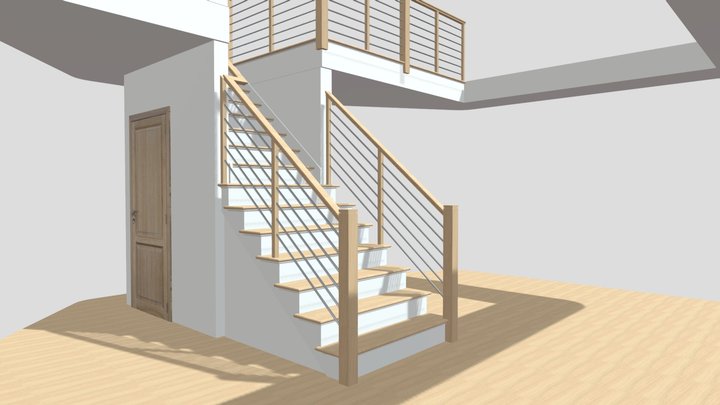 A Sel 8 Balcony 3D Model
