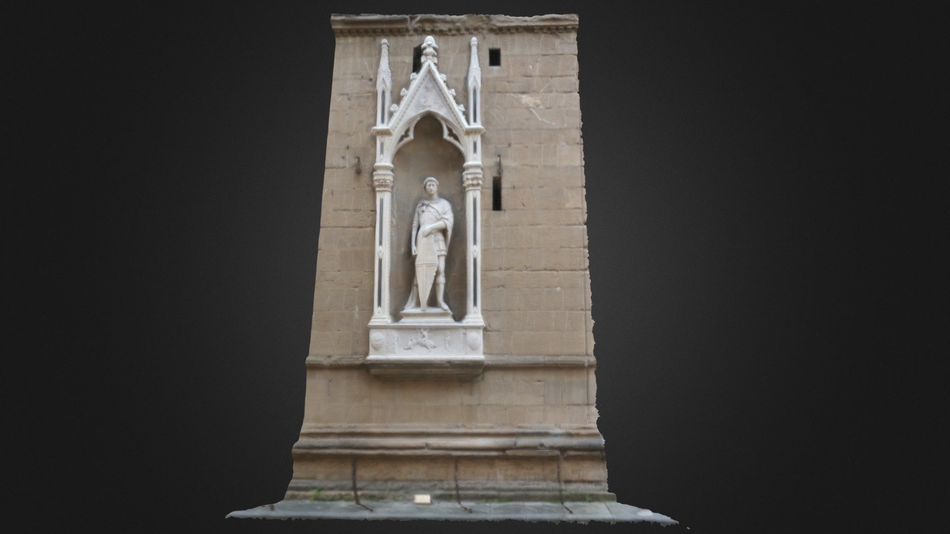 Donatello, St George v2 — Sketchfab embed 3D viewer