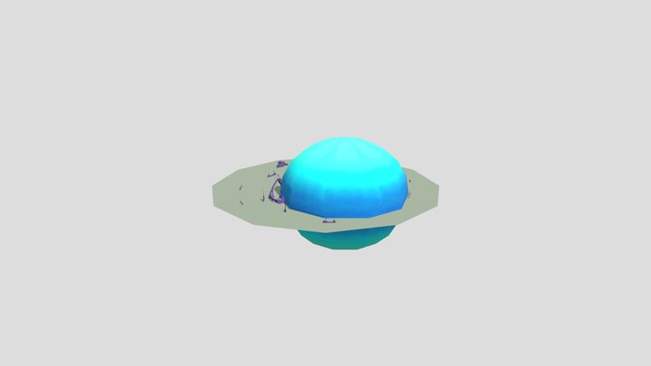 jellyfish fields b 3D Model