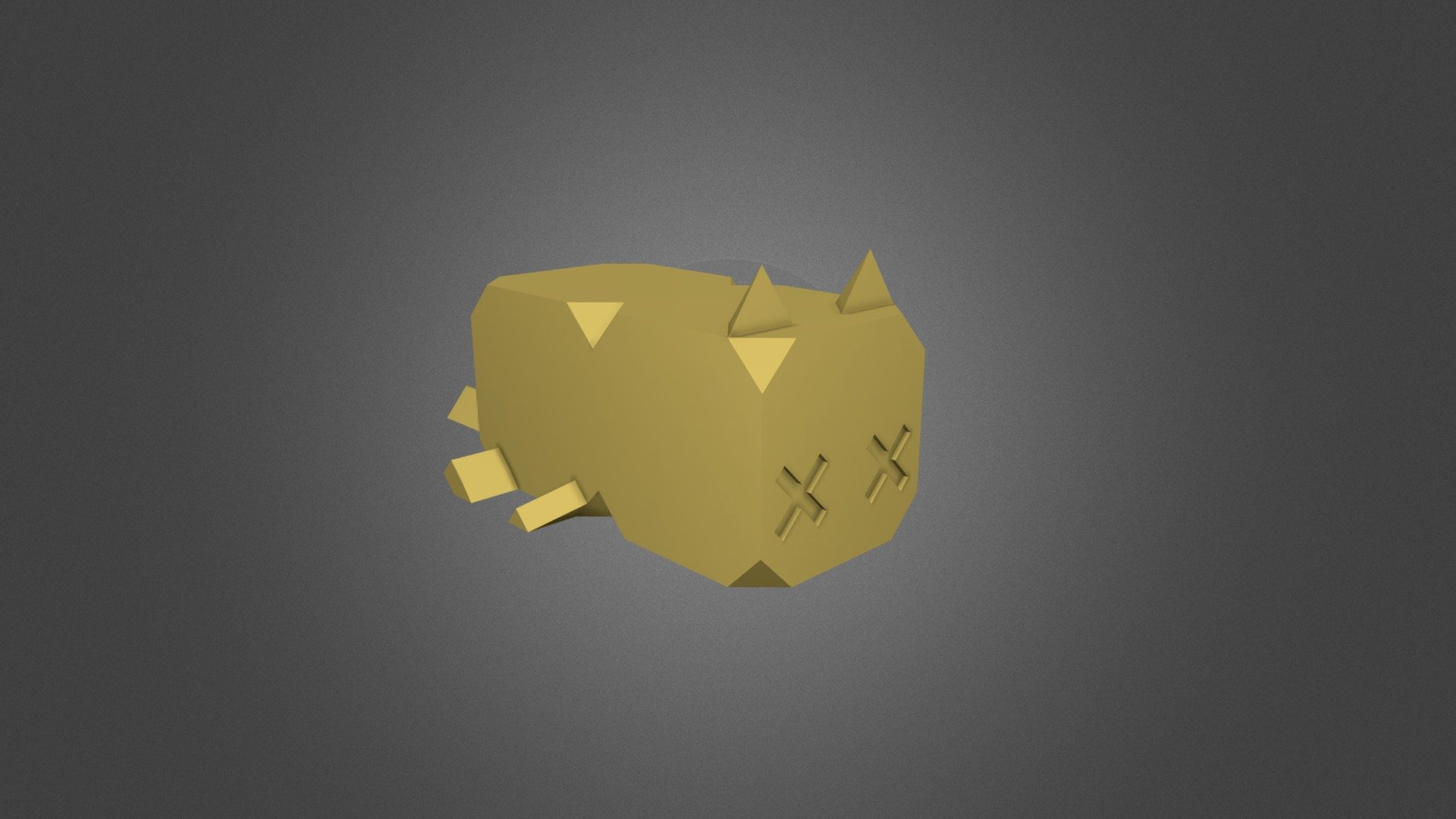 Tired Cat STL
