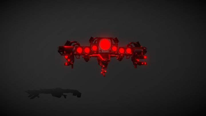 Speaker Plane 3D Model
