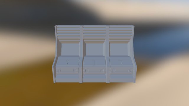 Assessed tutorial wall for uni 3D Model