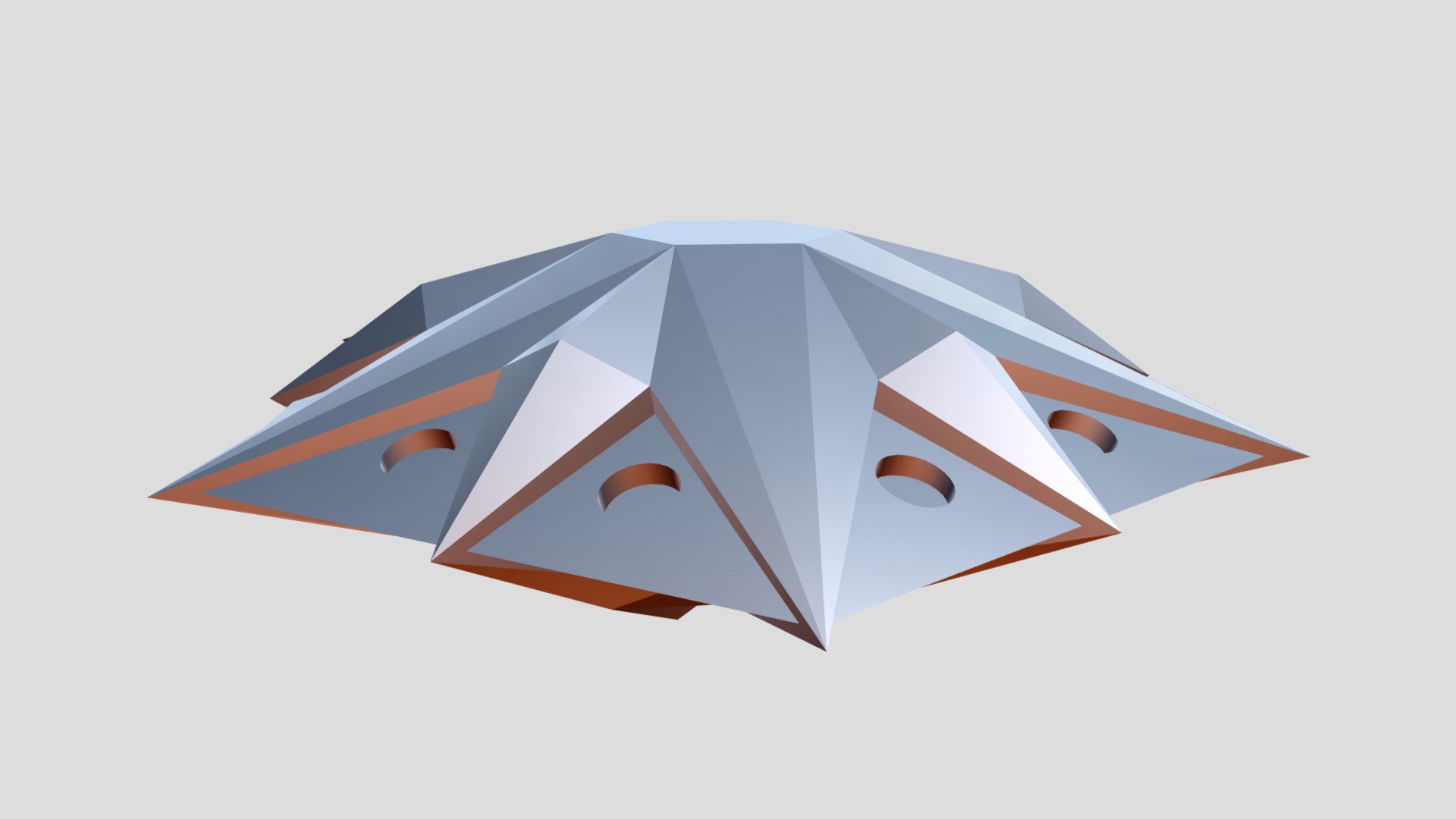 Saucer - Download Free 3D model by Trockk (@Timrockk) [766d524] - Sketchfab