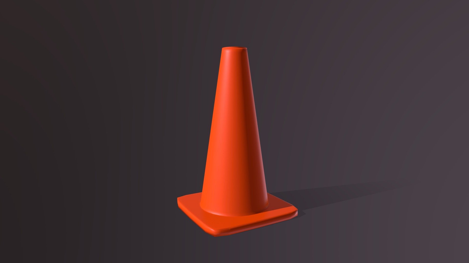 Street Cone - 3D model by RlyBigKitty [766d53e] - Sketchfab