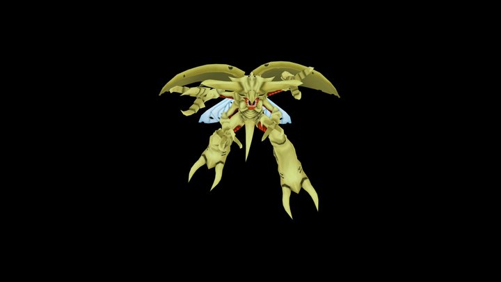 Digimon Links - HerculesKabuterimon 3D Model