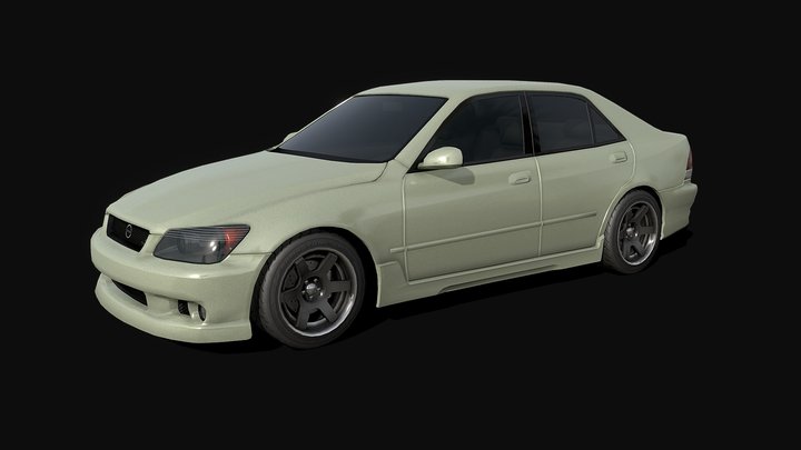 Tozzo '98 Tuned - Low Poly model