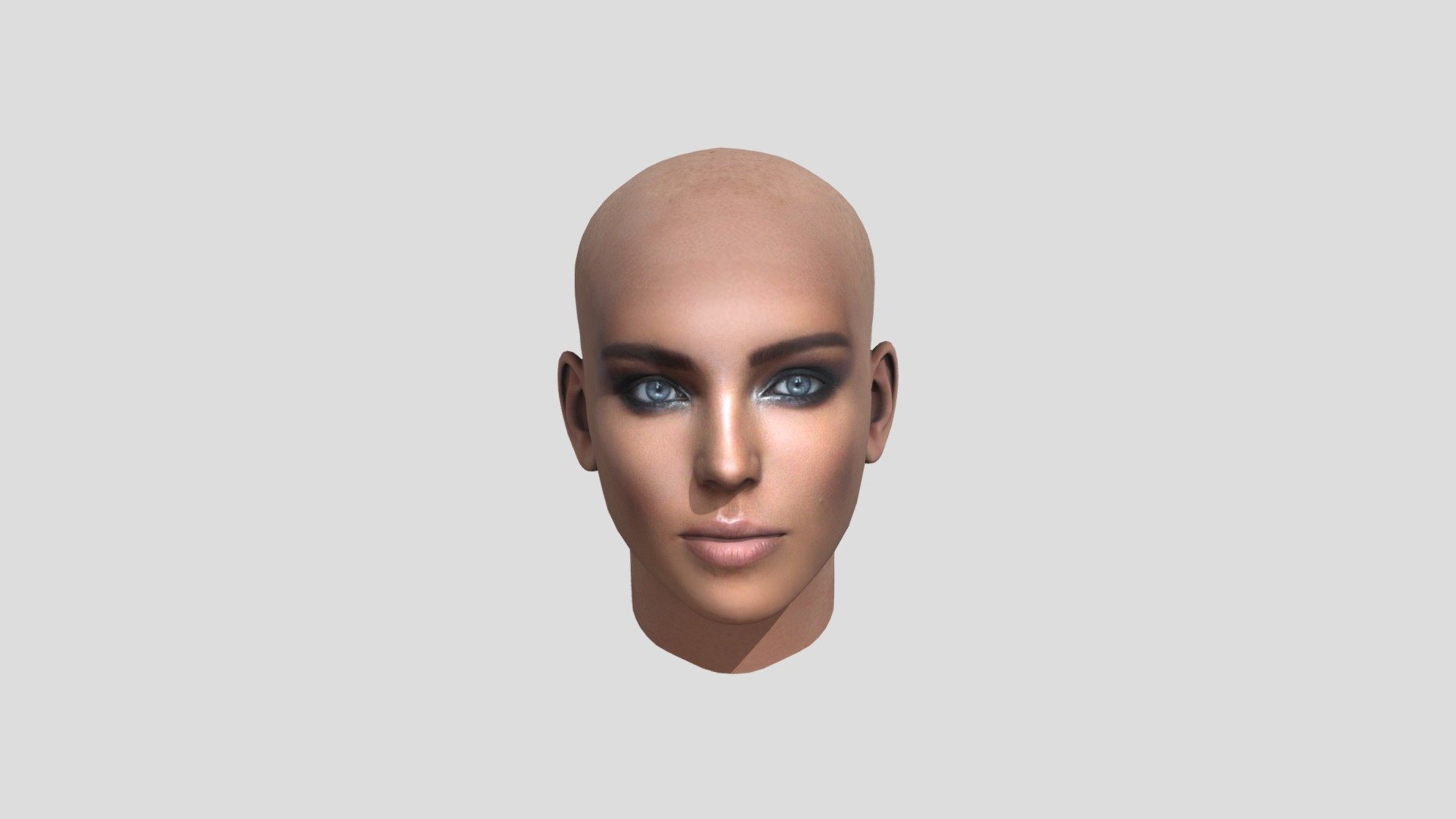 Lisa - Woman Head with BlendShapes